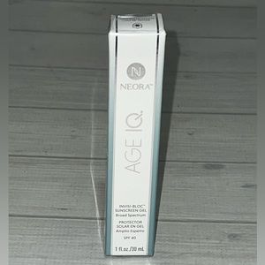 Neora AGE IQ Invisi-bloc Sunscreen Gel Broad Spectrum 1 Fl Oz 30 mL (9/2021)